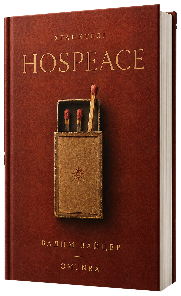 Обложка романа «Хранитель: HosPeace»